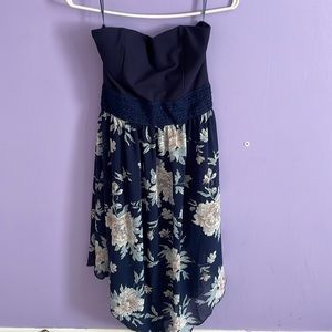 Streetwear Society Blue Floral Dress